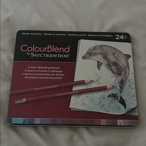 Spectrum Noir ColorBlend Premium Artists Blending Pencils 24 Piece - Shade Tone